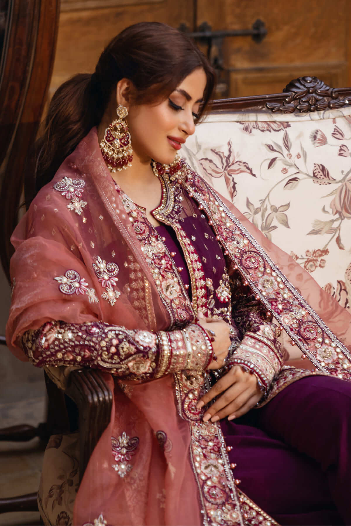 Imrozia Premium | Sajal Bridal Collection |  SB-34 Nazakat by Imrozia Premium - Designer Dress - Type: Ladies Clothes - Available at Libayah - 100% Original
