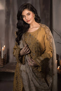 Imrozia Premium | Sehar Winter Collection | I.P-70 Sunheri by Imrozia Premium - Designer Dress - Type: Ladies Clothes - Available at Libayah - 100% Original