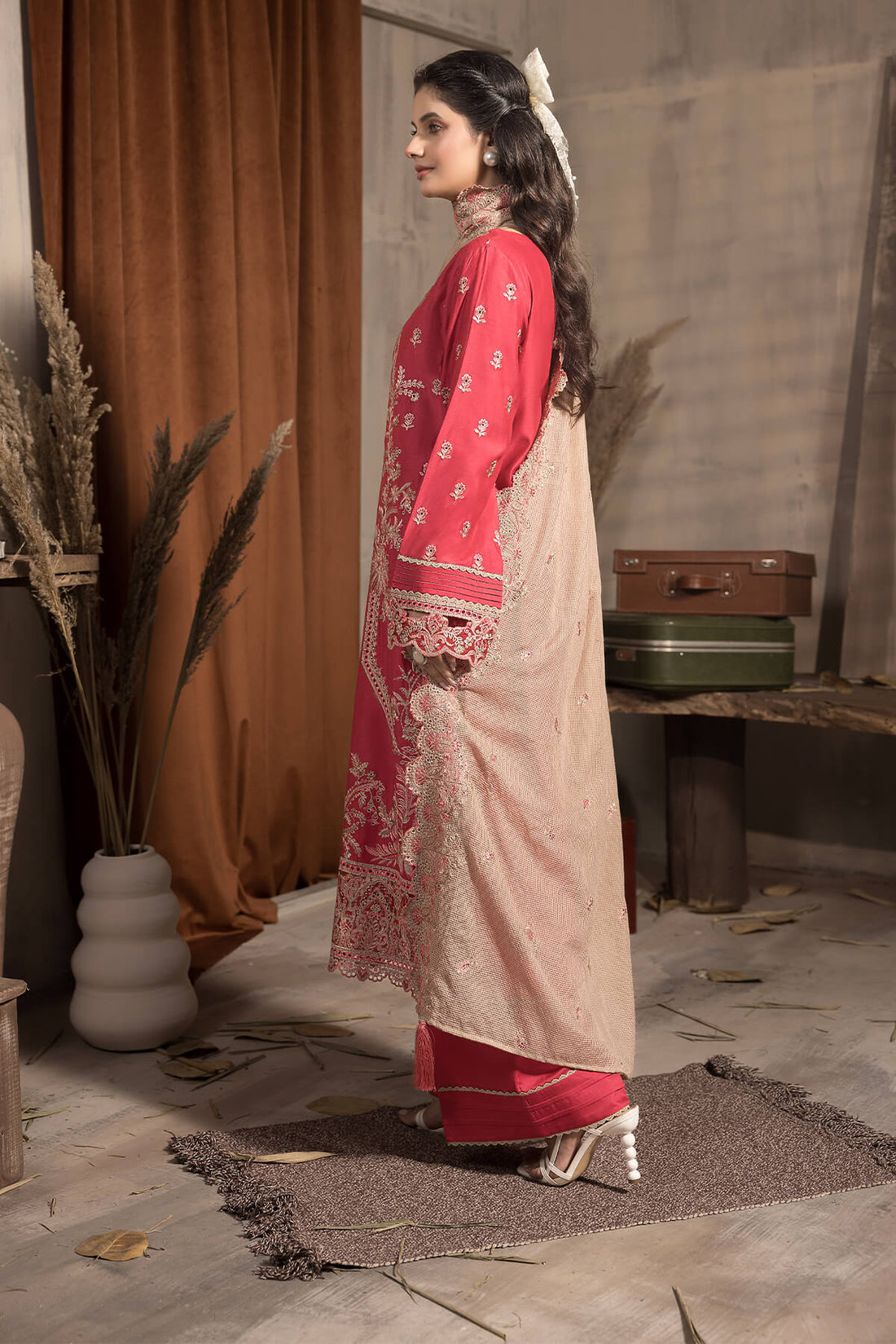 Imrozia Premium | Sehar Winter Collection | I.P-72 Yaqoot by Imrozia Premium - Designer Dress - Type: Ladies Clothes - Available at Libayah - 100% Original