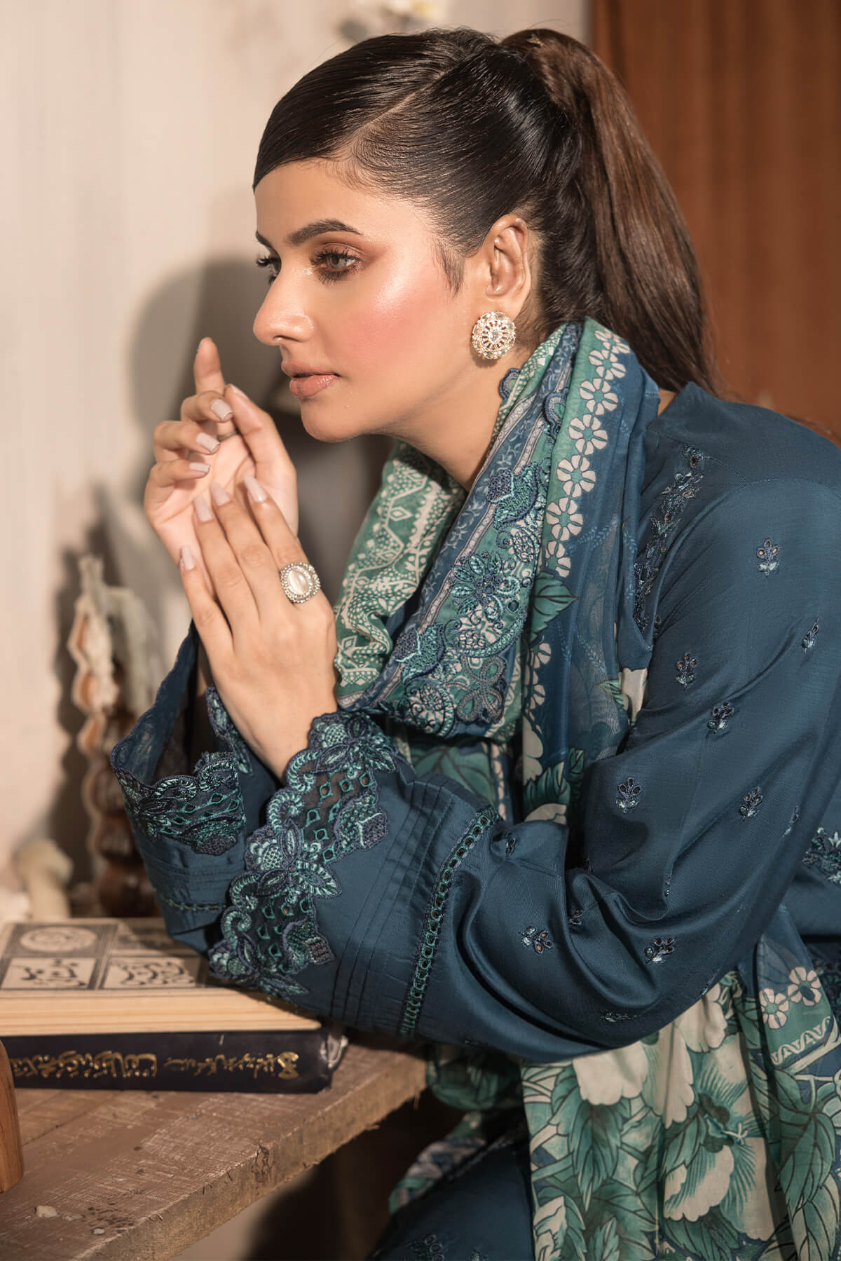 Imrozia Premium | Sehar Winter Collection | I.P-76 Malhaar by Imrozia Premium - Designer Dress - Type: Ladies Clothes - Available at Libayah - 100% Original