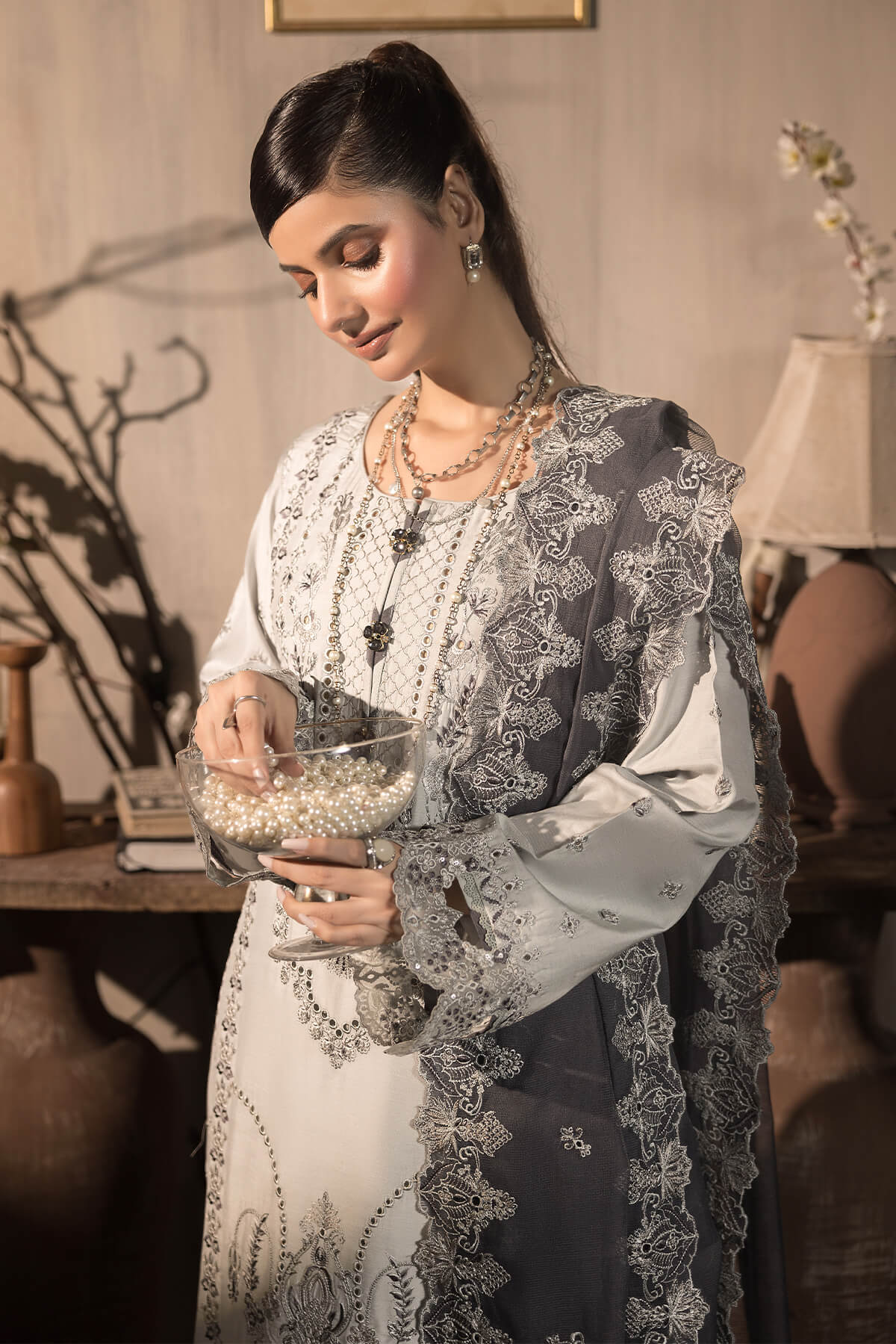 Imrozia Premium | Sehar Winter Collection | I.P-77 Murjan by Imrozia Premium - Designer Dress - Type: Ladies Clothes - Available at Libayah - 100% Original