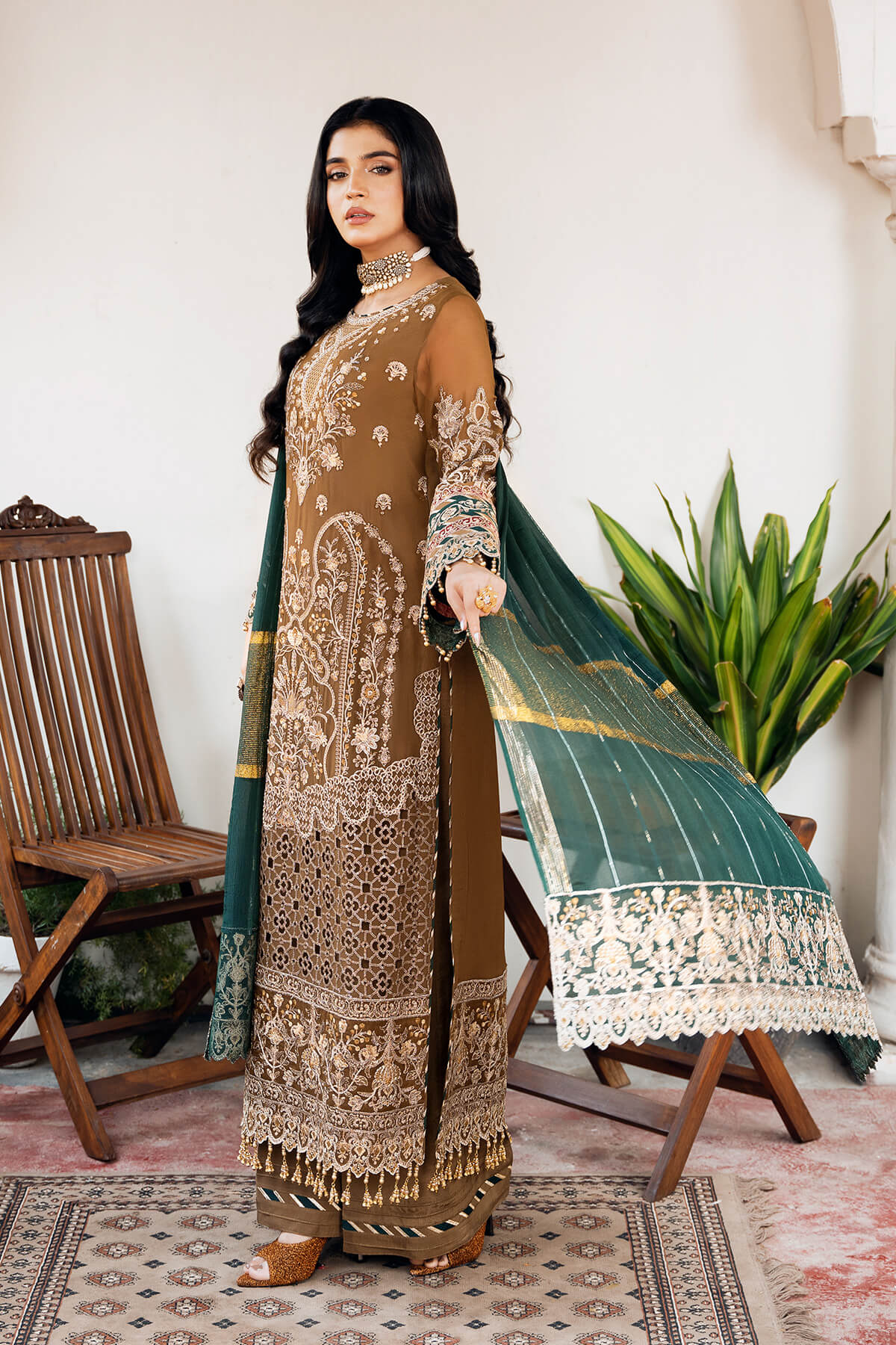 Imrozia Premium | Sitarah Luxury Chiffon 24 | I-210 Tabaan by Imrozia Premium - Designer Dress - Type: Ladies Clothes - Available at Libayah - 100% Original