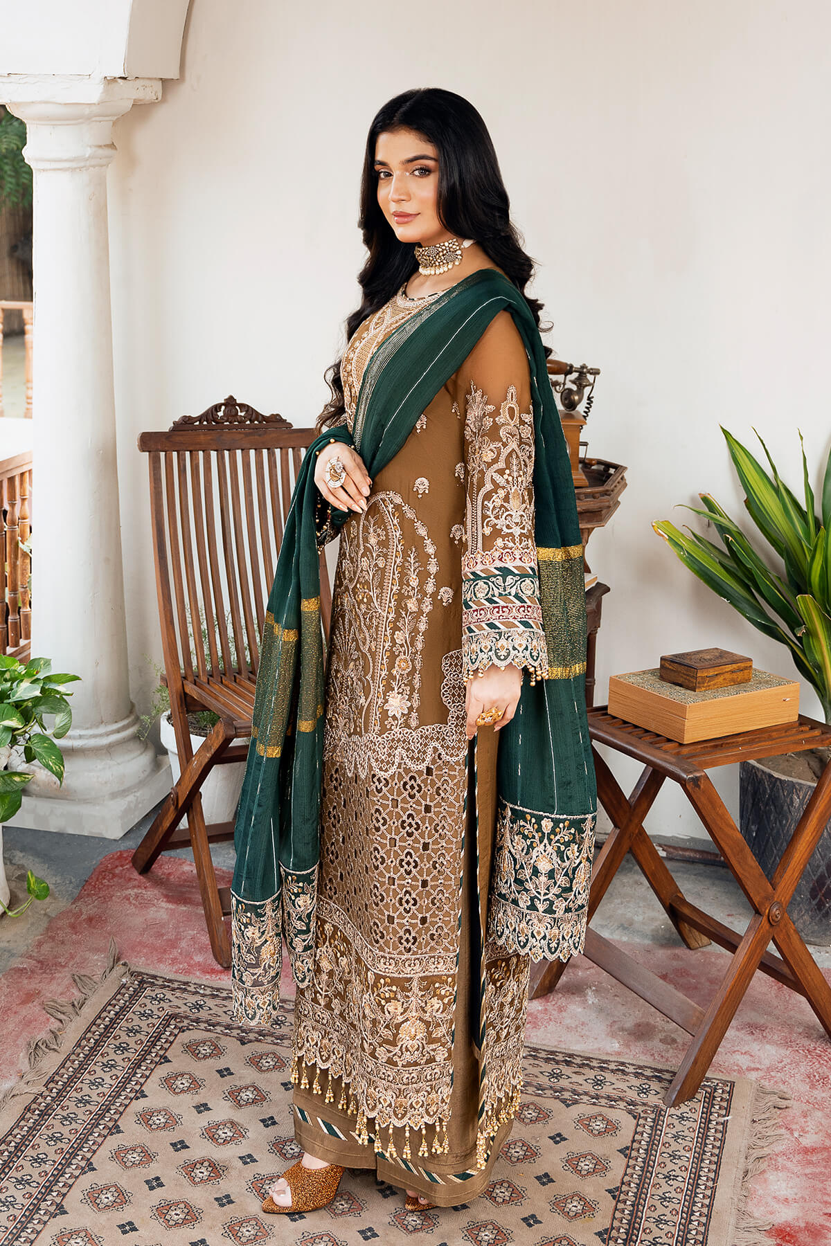 Imrozia Premium | Sitarah Luxury Chiffon 24 | I-210 Tabaan by Imrozia Premium - Designer Dress - Type: Ladies Clothes - Available at Libayah - 100% Original