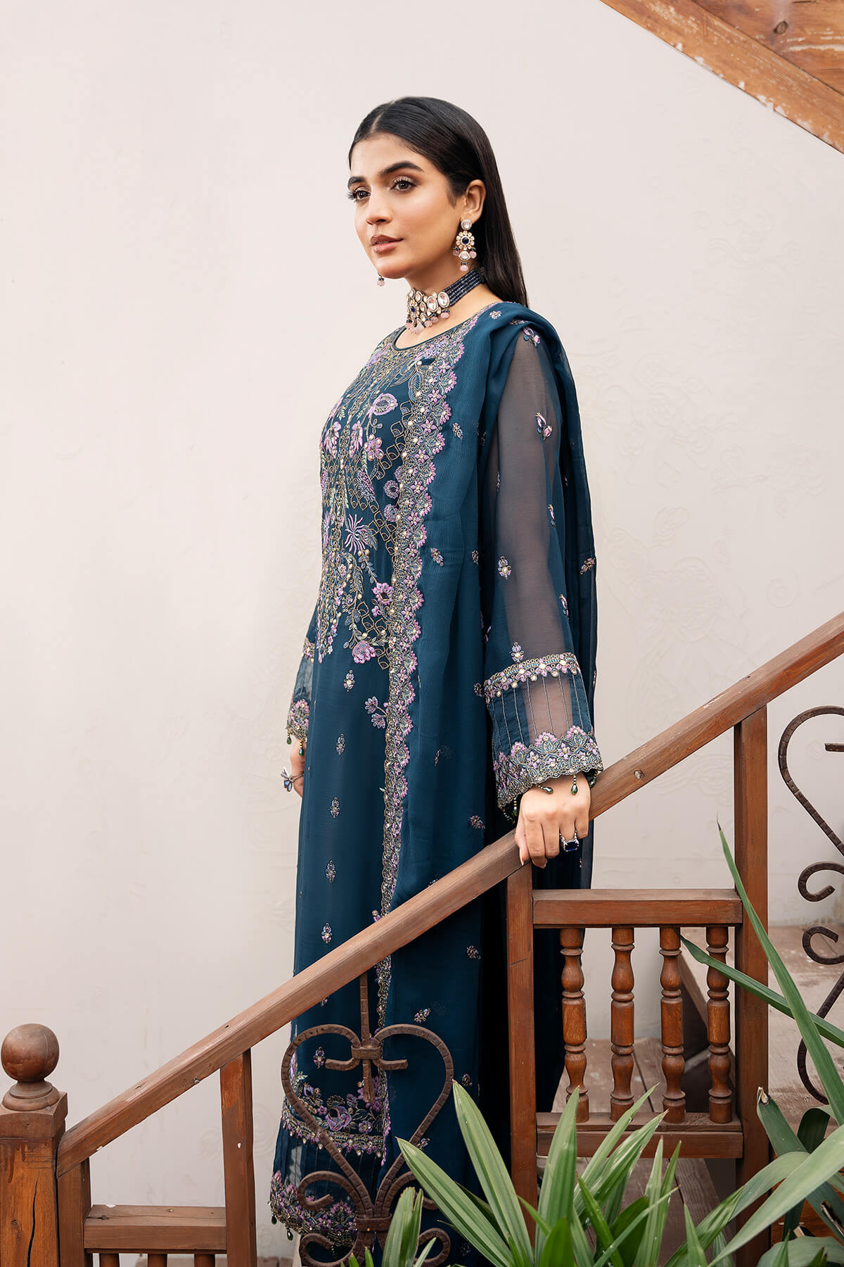 Imrozia Premium | Sitarah Luxury Chiffon 24 | I-212 Chamak by Imrozia Premium - Designer Dress - Type: Ladies Clothes - Available at Libayah - 100% Original