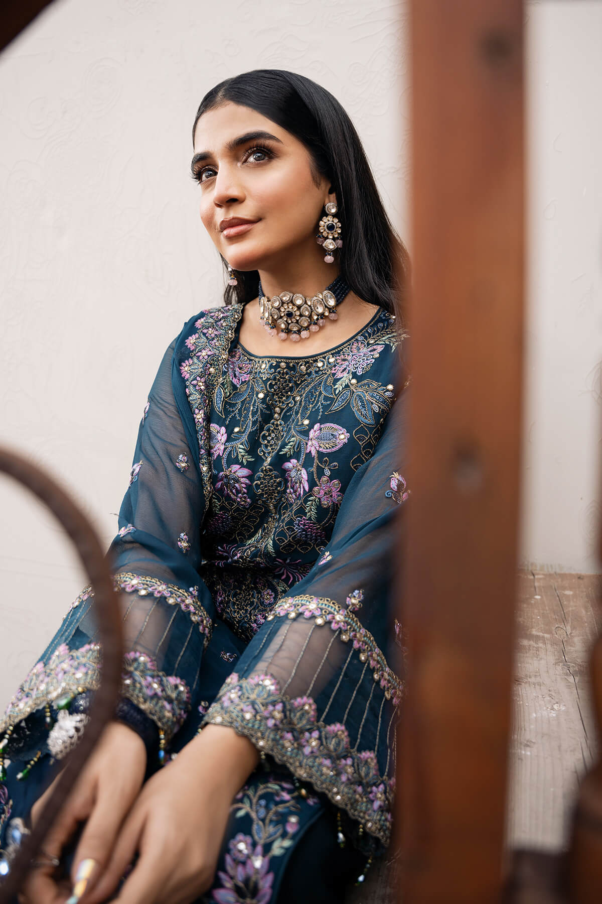 Imrozia Premium | Sitarah Luxury Chiffon 24 | I-212 Chamak by Imrozia Premium - Designer Dress - Type: Ladies Clothes - Available at Libayah - 100% Original