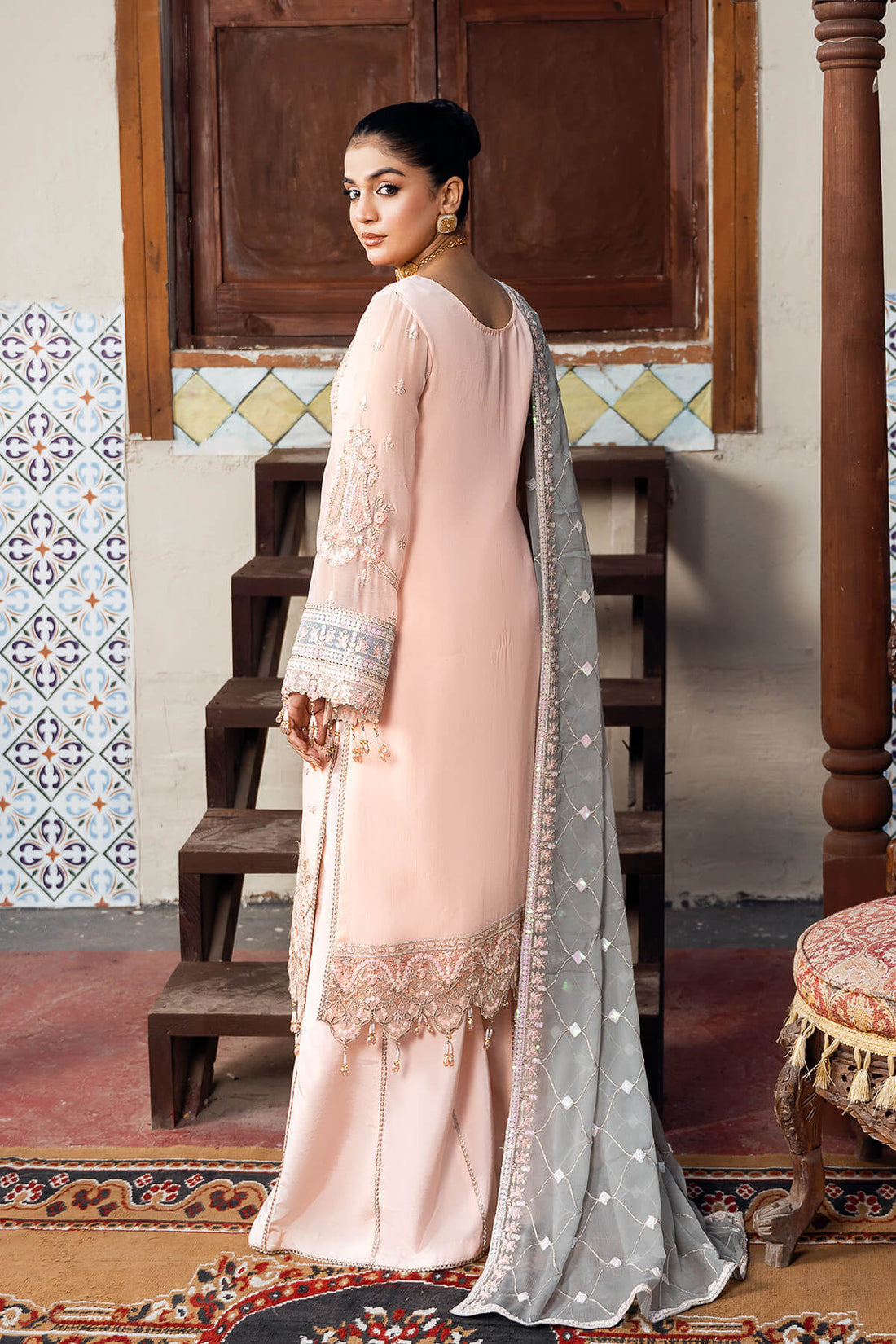 Imrozia Premium | Sitarah Luxury Chiffon 24 | I-213 Roshnayi by Imrozia Premium - Designer Dress - Type: Ladies Clothes - Available at Libayah - 100% Original