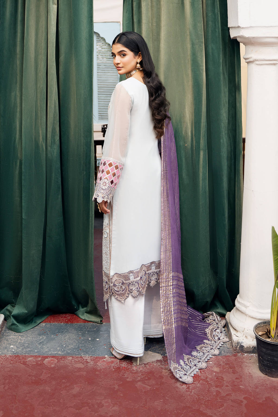 Imrozia Premium | Sitarah Luxury Chiffon 24 | I-215 Zia by Imrozia Premium - Designer Dress - Type: Ladies Clothes - Available at Libayah - 100% Original