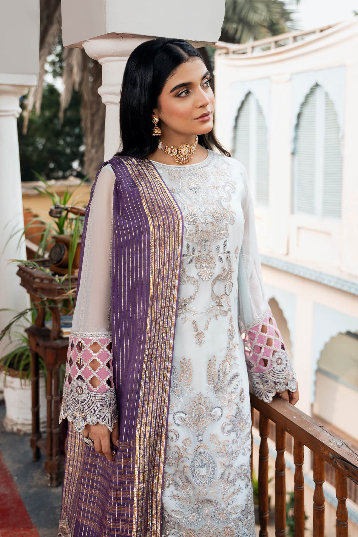 Imrozia Premium | Sitarah Luxury Chiffon 24 | I-215 Zia by Imrozia Premium - Designer Dress - Type: Ladies Clothes - Available at Libayah - 100% Original