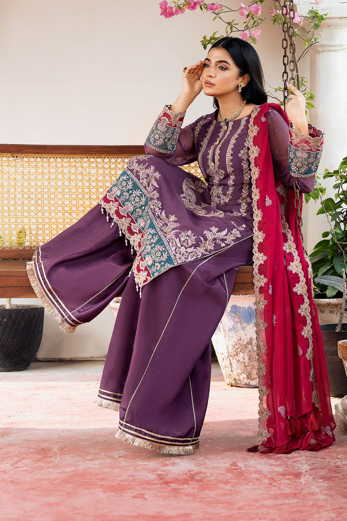Imrozia Premium | Sitarah Luxury Chiffon 24 | I-209 Najma by Imrozia Premium - Designer Dress - Type: Ladies Clothes - Available at Libayah - 100% Original