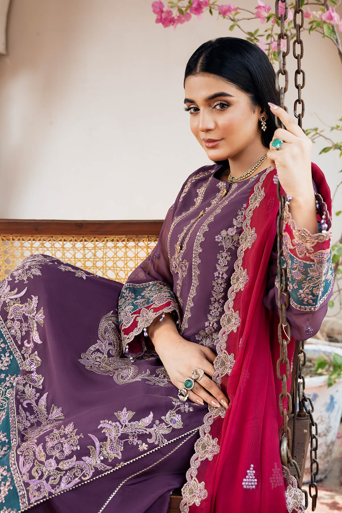 Imrozia Premium | Sitarah Luxury Chiffon 24 | I-209 Najma by Imrozia Premium - Designer Dress - Type: Ladies Clothes - Available at Libayah - 100% Original