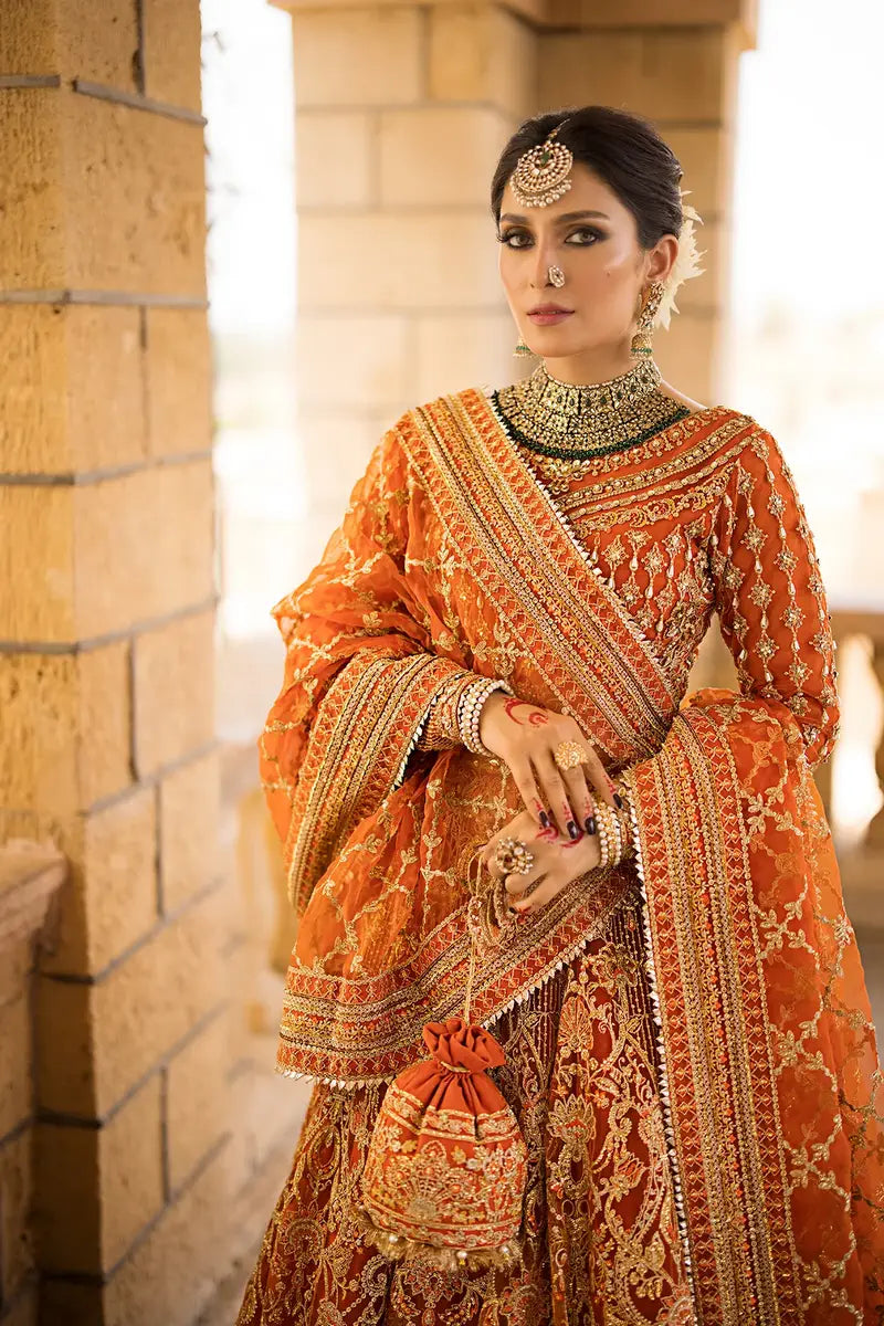 Erum Khan | Jahan Wedding 23 | Jahanara by Erum Khan - Designer Dress  - Type : Wedding Dress - Available at Libayah - 100% Original 