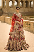 Erum Khan | Jahan Wedding 23 | Laila by Erum Khan - Designer Dress  - Type : Wedding Dress - Available at Libayah - 100% Original 