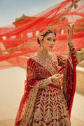 Erum Khan | Jahan Wedding 23 | Laila by Erum Khan - Designer Dress  - Type : Wedding Dress - Available at Libayah - 100% Original 
