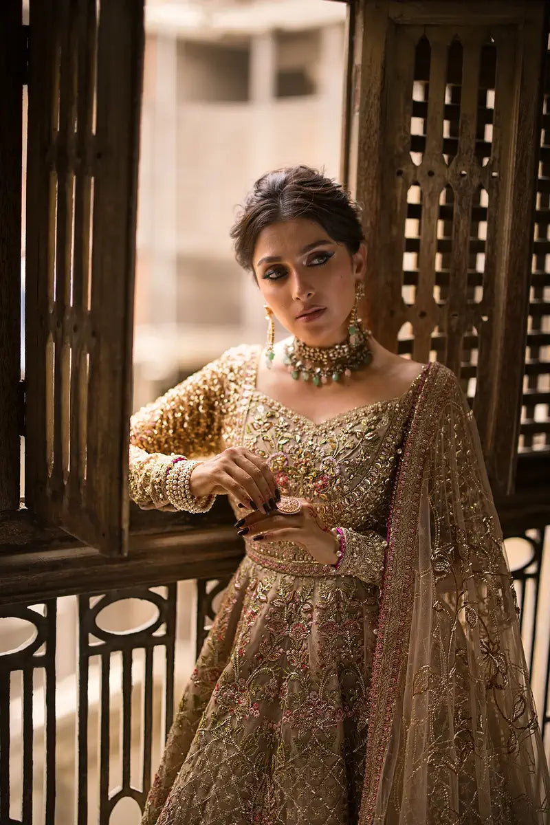 Erum Khan | Jahan Wedding 23 | Taara by Erum Khan - Designer Dress  - Type : Wedding Dress - Available at Libayah - 100% Original 