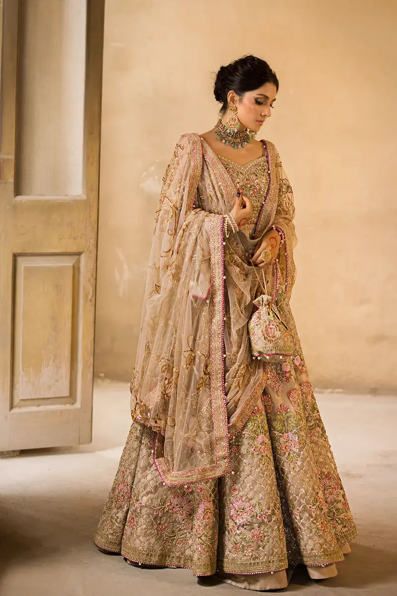 Erum Khan | Jahan Wedding 23 | Taara by Erum Khan - Designer Dress  - Type : Wedding Dress - Available at Libayah - 100% Original 