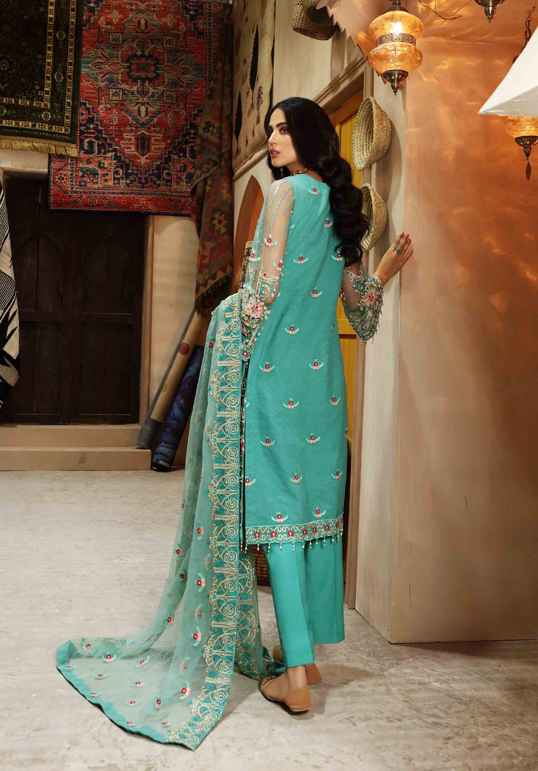 Waqas Shah | Ishq Naama | IVORY SAWN by Waqas Shah - Designer Dress - Type: Ladies Clothes - Available at Libayah - 100% Original