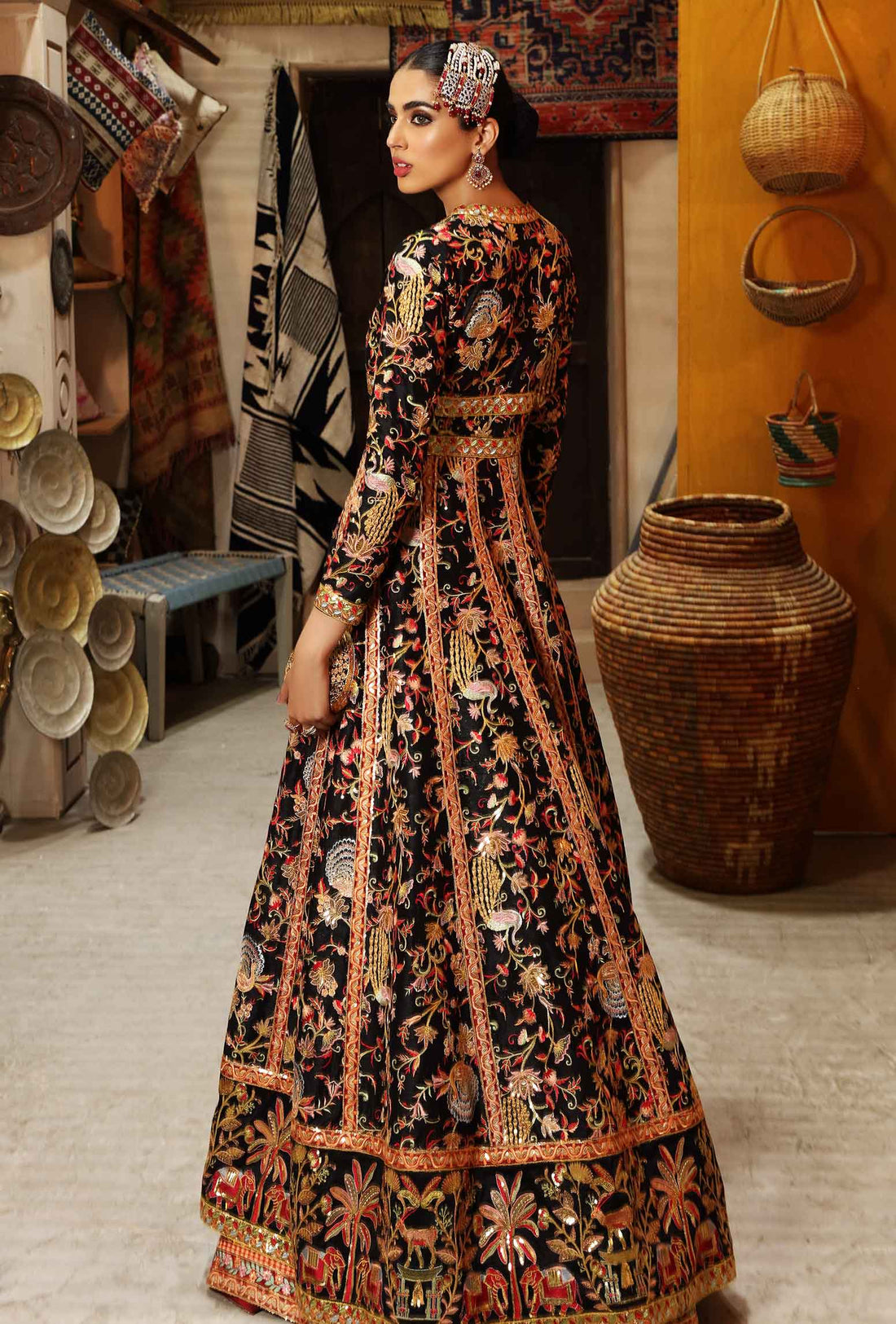 Waqas Shah | Ishq Naama | FAKHAR UN NISA by Waqas Shah - Designer Dress - Type: Ladies Clothes - Available at Libayah - 100% Original