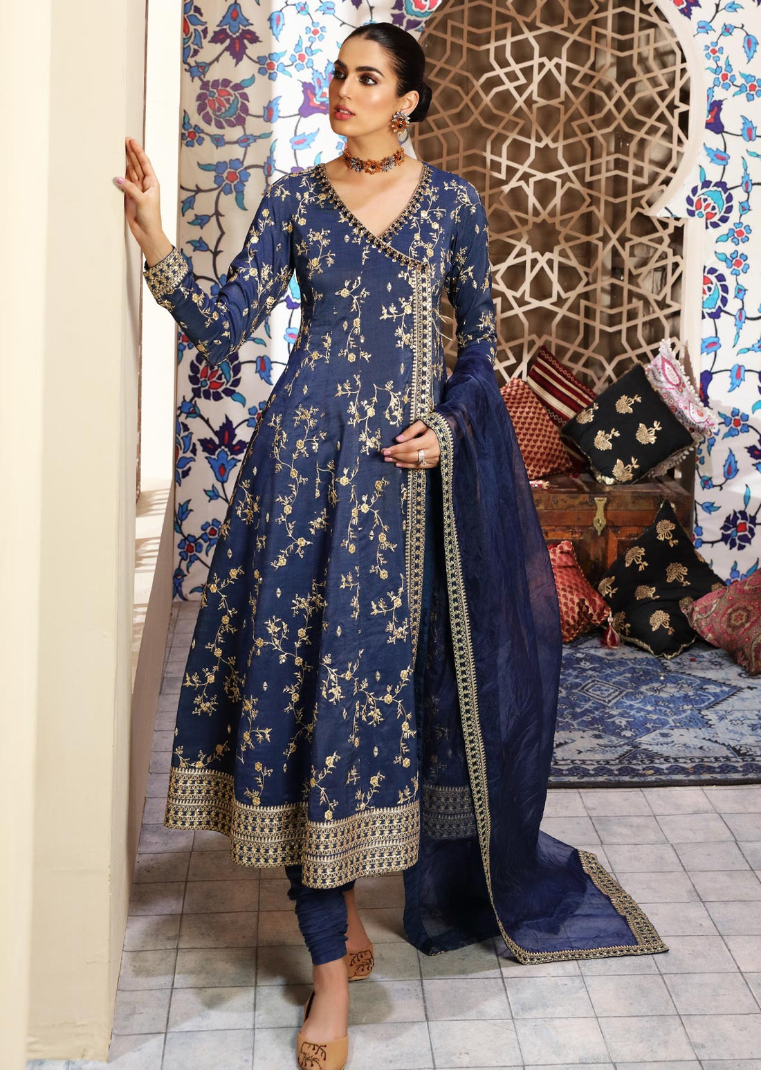Waqas Shah | Ishq Naama | DUR-E-SHAHWAR by Waqas Shah - Designer Dress - Type: Ladies Clothes - Available at Libayah - 100% Original