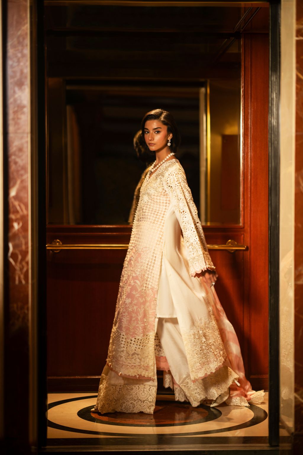 AJR Couture | Cutwork Edit 24 | IVOOR by AJR Couture - Designer Dress - Type: Ladies Clothes - Available at Libayah - 100% Original