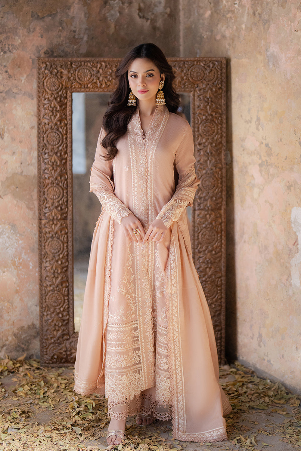 Azure | Ensembles Embroidered Formals | Ivory Whisper by Azure - Designer Dress - Type: Ladies Clothes - Available at Libayah - 100% Original