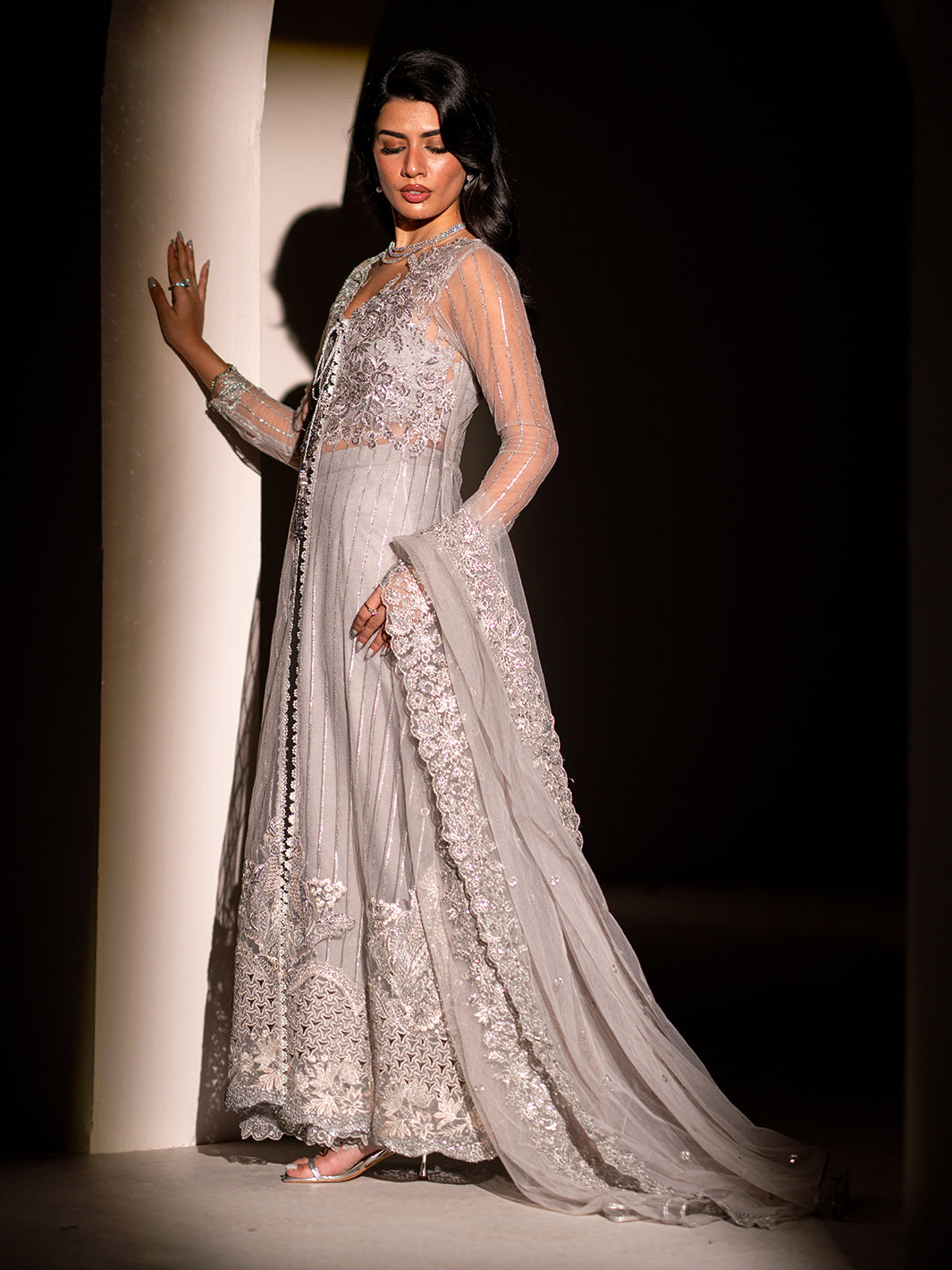 Izel | Stardust Luxury Collection | SLC-005-Aura by Izel - Designer Dress - Type: Ladies Clothes - Available at Libayah - 100% Original