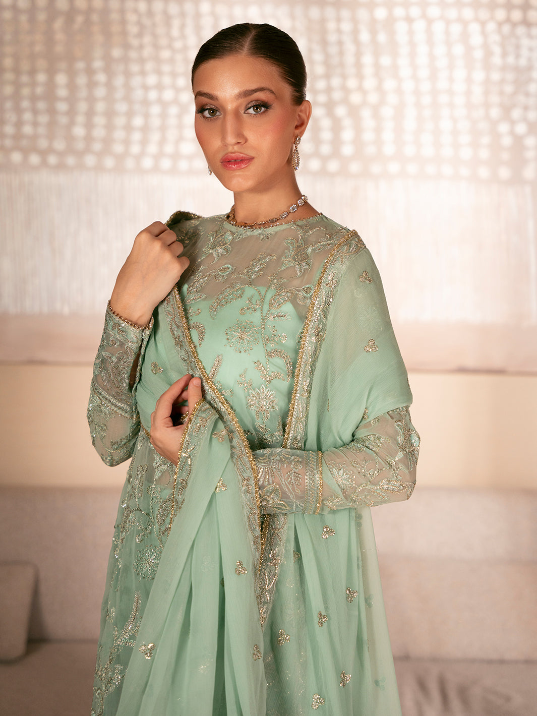 Izel | Stardust Luxury Collection | SLC-008-Nyra by Izel - Designer Dress - Type: Ladies Clothes - Available at Libayah - 100% Original