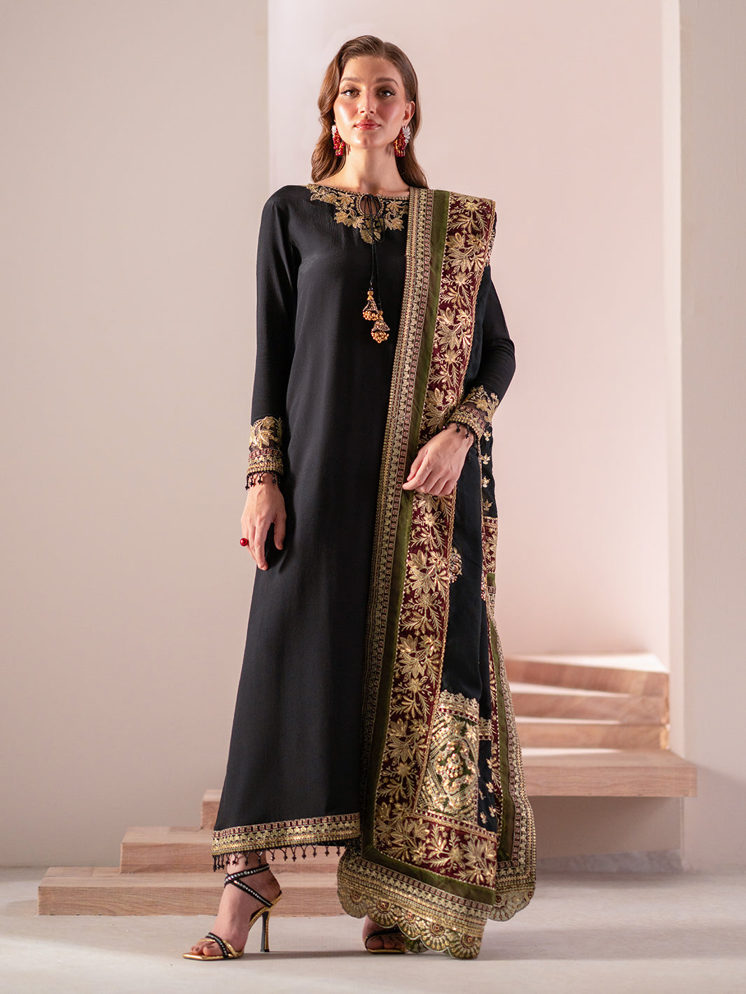 Izel | Stardust Luxury Collection | SLC-013-Echo by Izel - Designer Dress - Type: Ladies Clothes - Available at Libayah - 100% Original