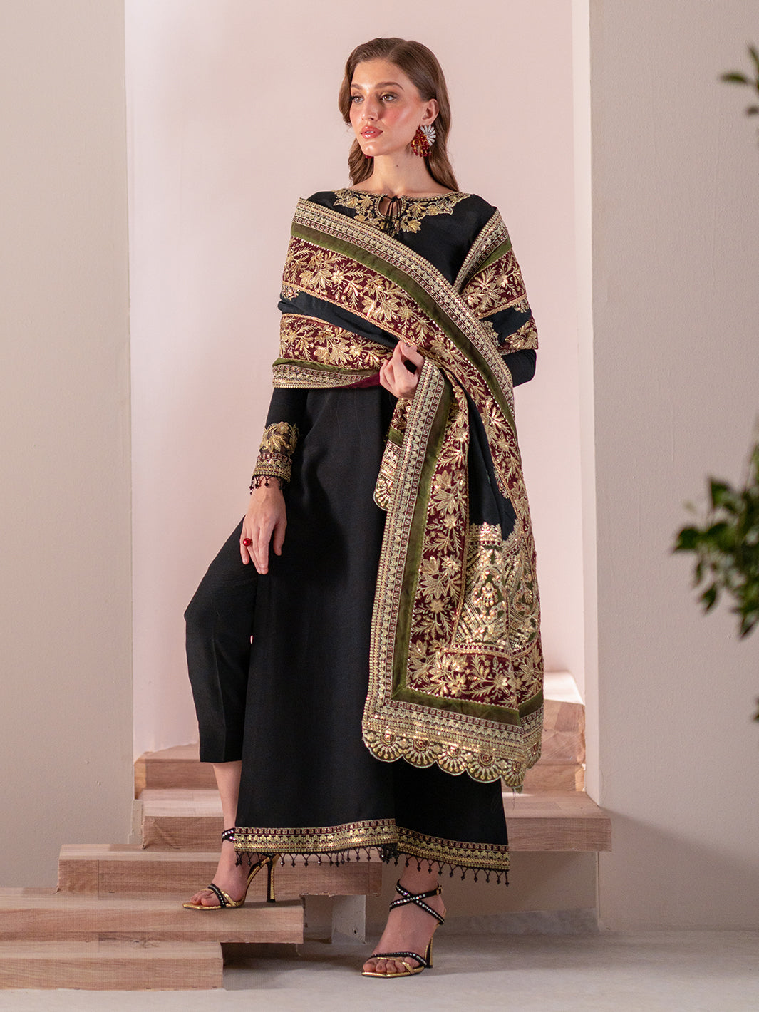 Izel | Stardust Luxury Collection | SLC-013-Echo by Izel - Designer Dress - Type: Ladies Clothes - Available at Libayah - 100% Original