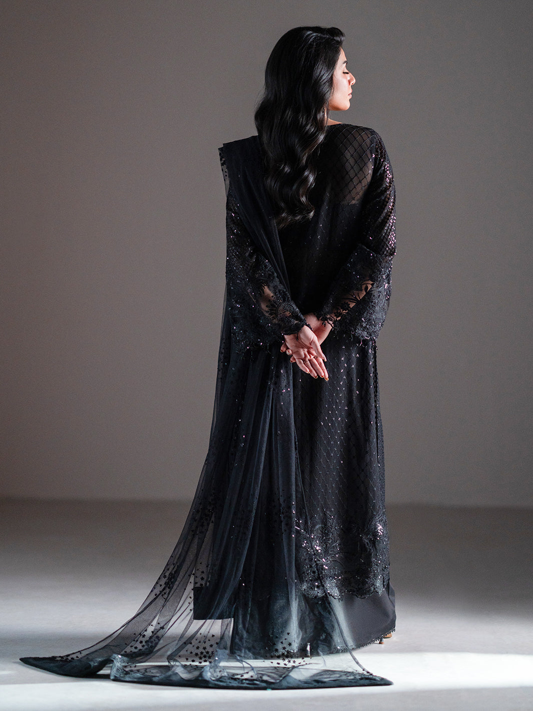 Izel | Stardust Luxury Collection | SLC-014-Zelie by Izel - Designer Dress - Type: Ladies Clothes - Available at Libayah - 100% Original