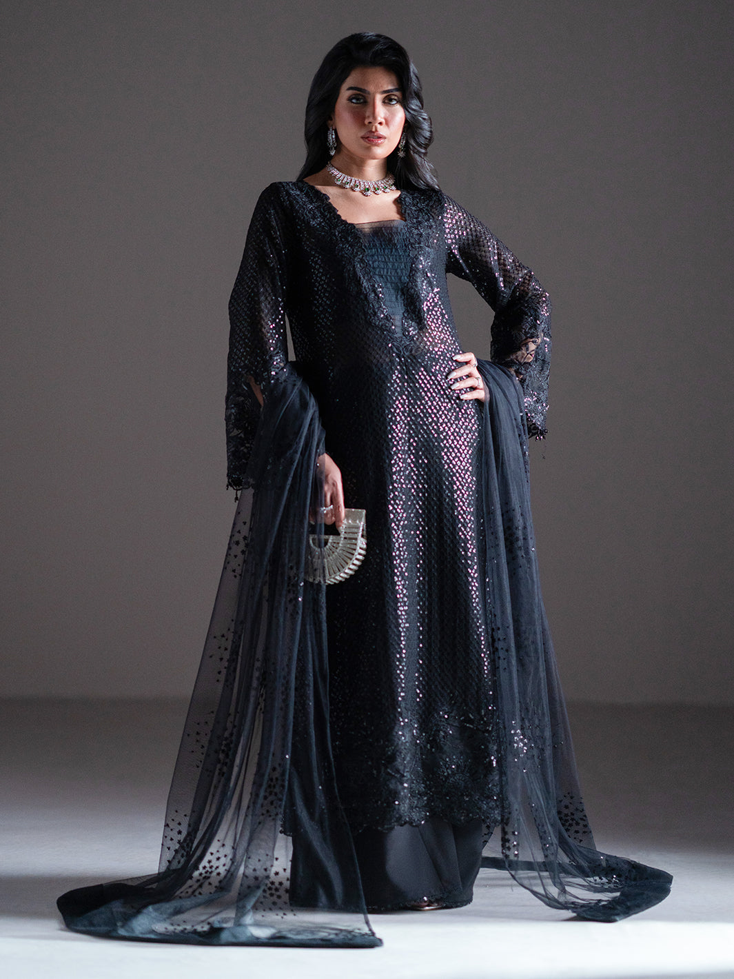 Izel | Stardust Luxury Collection | SLC-014-Zelie by Izel - Designer Dress - Type: Ladies Clothes - Available at Libayah - 100% Original