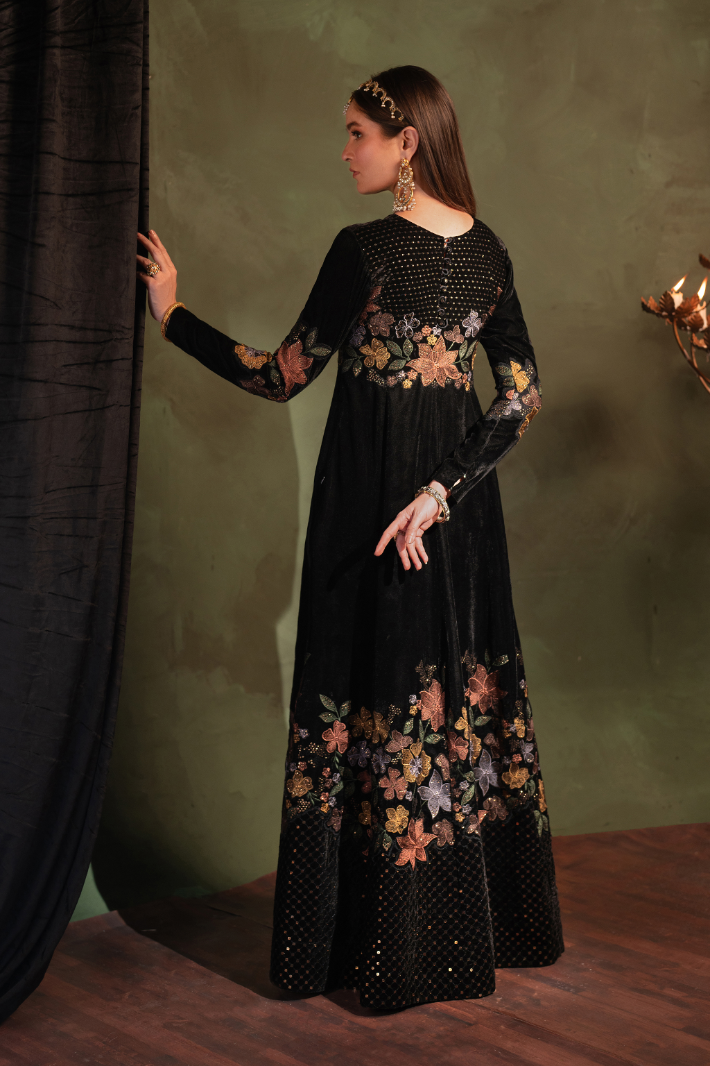 Iznik | Exclusive Velvet | IV-52 by Iznik - Designer Dress - Type: Ladies Clothes - Available at Libayah - 100% Original