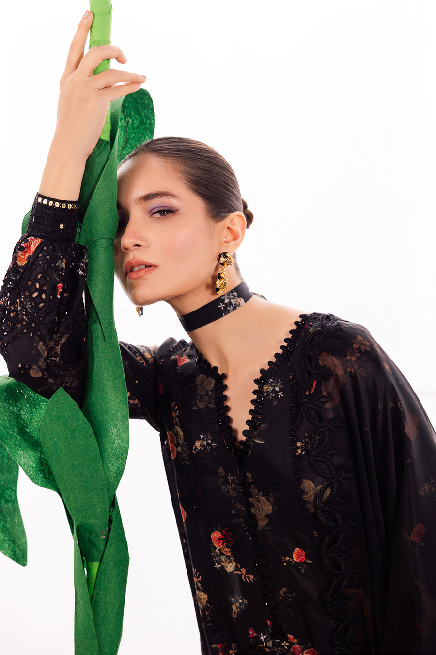 Iznik | Dahlia Embroidered Lawn | DL-08 by Iznik - Designer Dress - Type: Ladies Clothes - Available at Libayah - 100% Original
