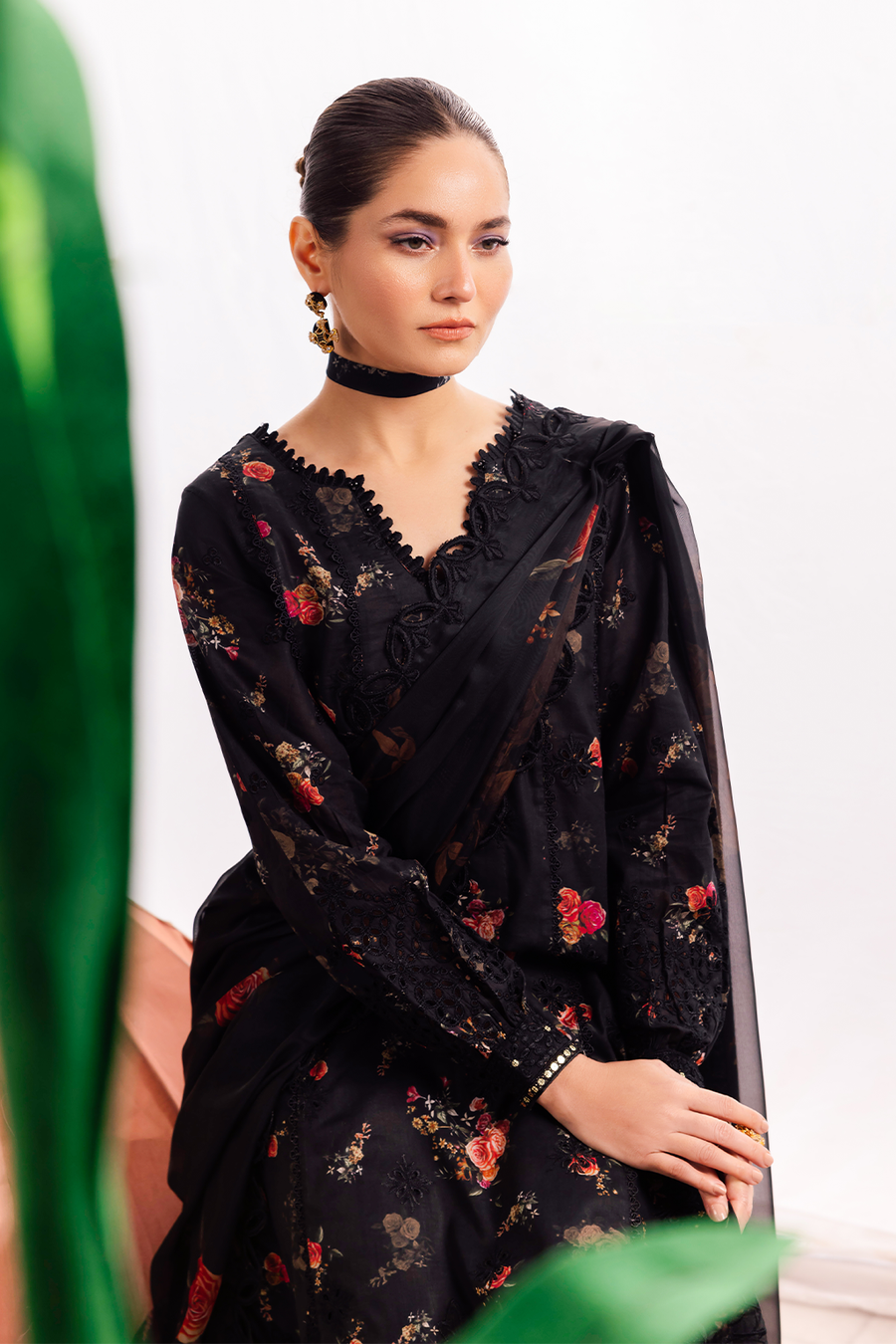 Iznik | Dahlia Embroidered Lawn | DL-08 by Iznik - Designer Dress - Type: Ladies Clothes - Available at Libayah - 100% Original
