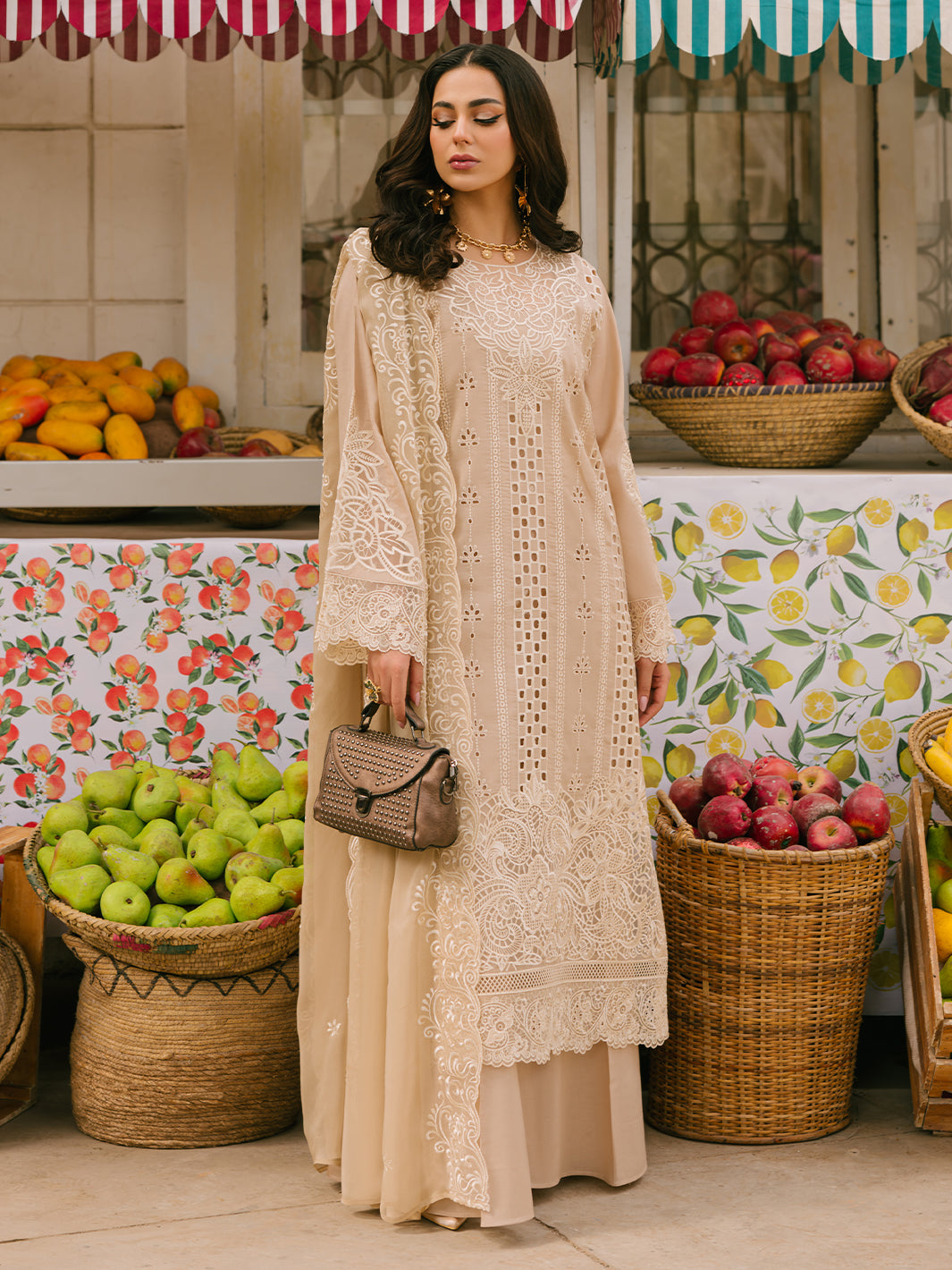 Mahnur | Mahrukh Eid Edit 24 | JADE ELEGANCE by Mahnur - Designer Dress - Type: Ladies Clothes - Available at Libayah - 100% Original