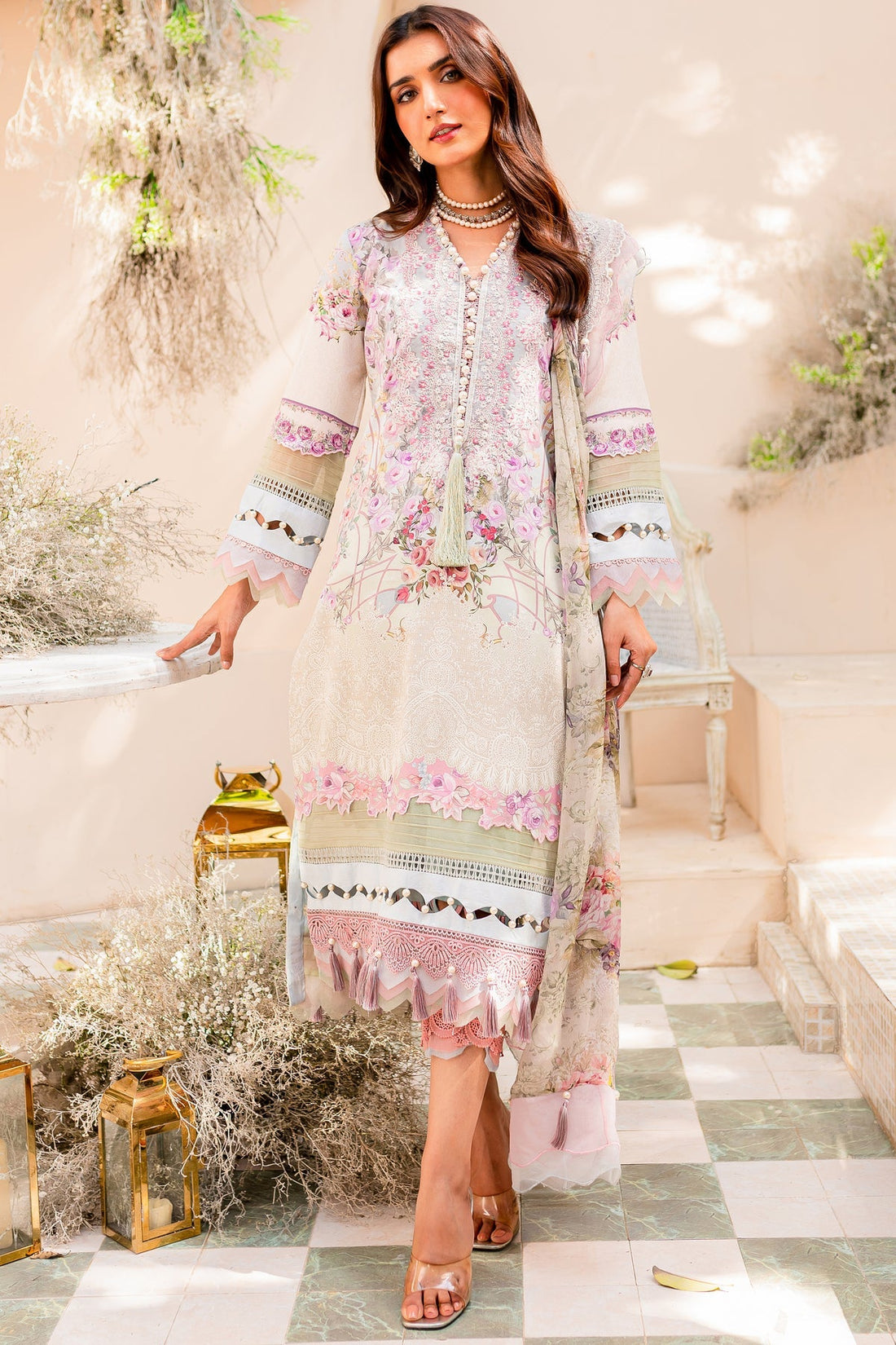 Jade | Needle Wonder Cotton Satin |  JA-05 by jade - Designer Dress - Type: Ladies Clothes - Available at Libayah - 100% Original