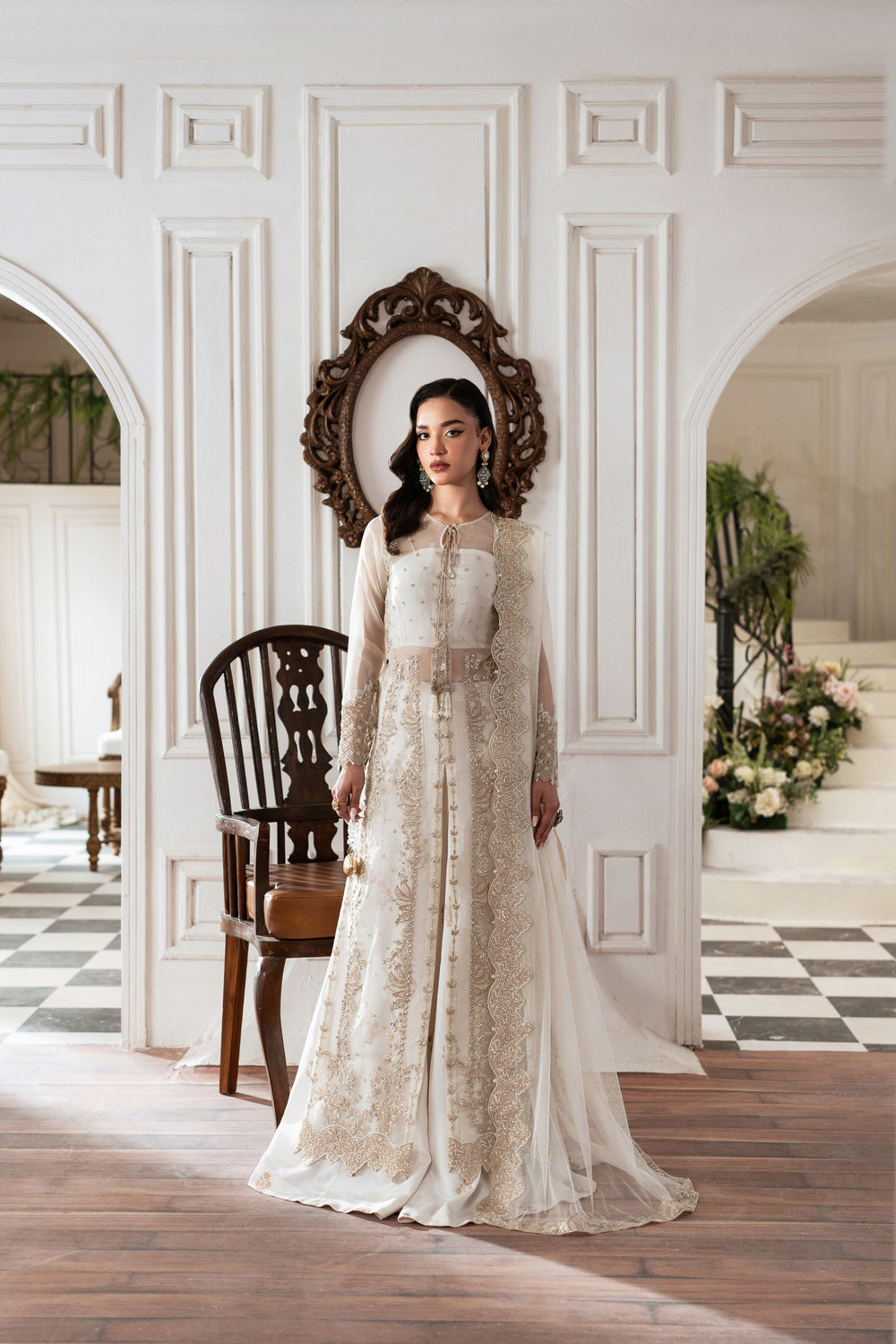 Azzal | Mishri Formals | Jahan by Azzal - Designer Dress - Type: Ladies Clothes - Available at Libayah - 100% Original