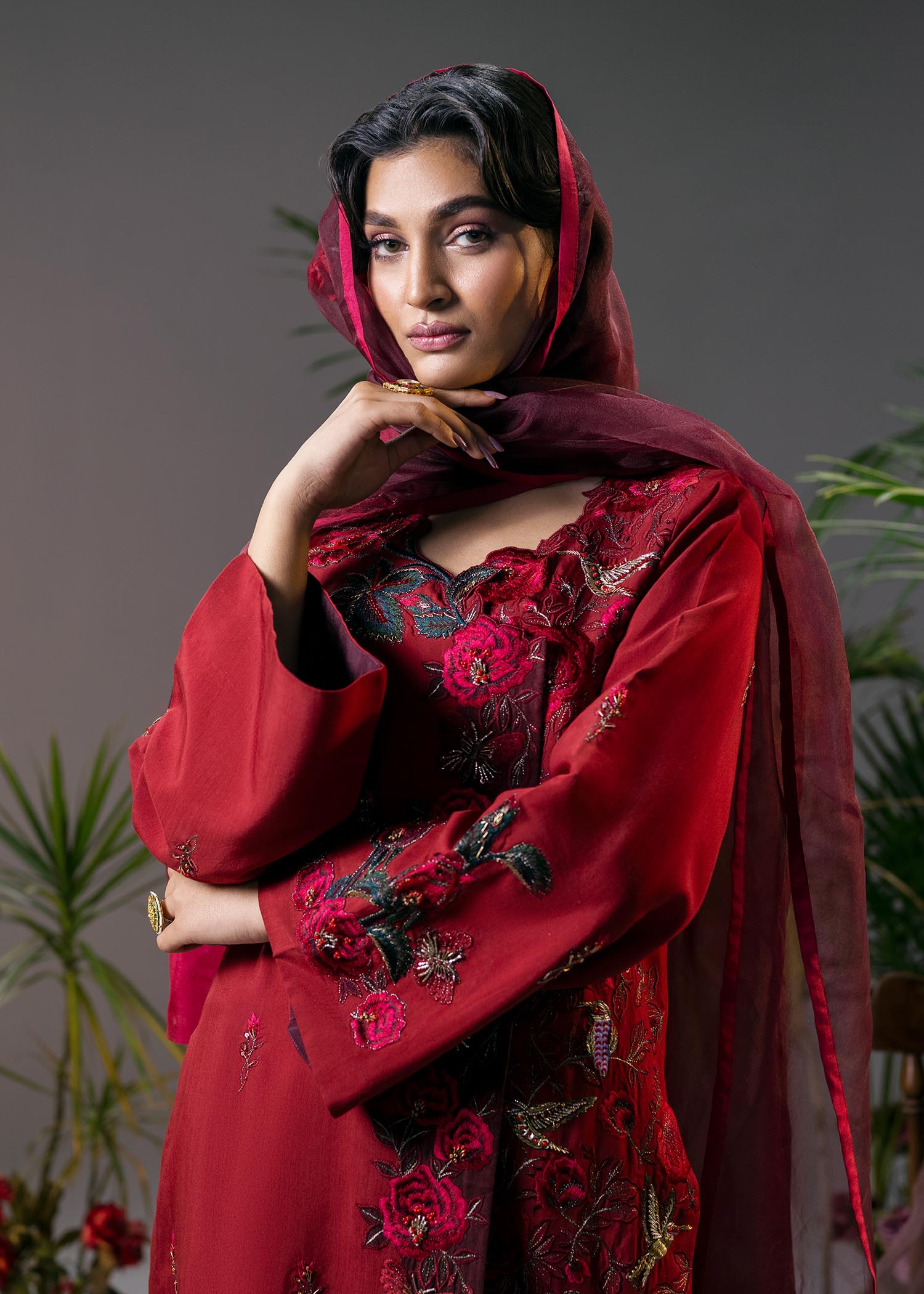Jamnii | Mystic Garden | Scarlet Dream by Jamnii - Designer Dress - Type: Ladies Clothes - Available at Libayah - 100% Original