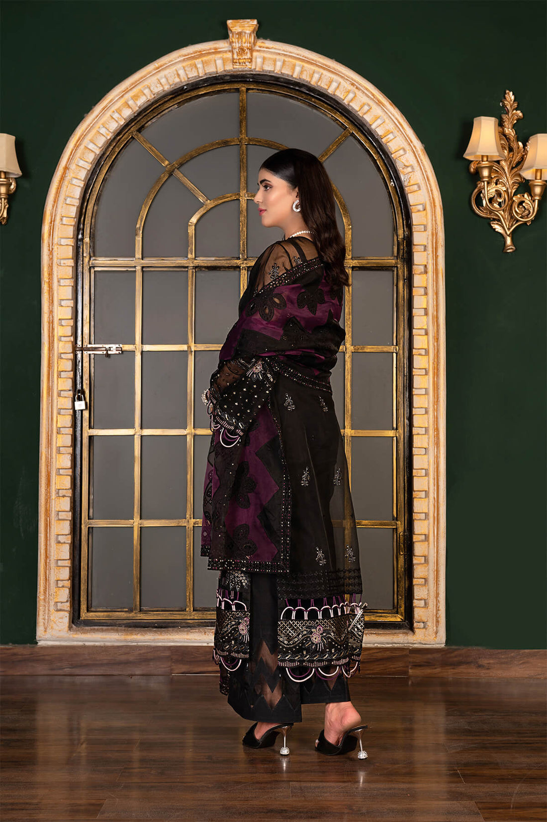 Janique | Luxury Collection 24 |  D-038 Raven black by Janique - Designer Dress - Type: Ladies Clothes - Available at Libayah - 100% Original