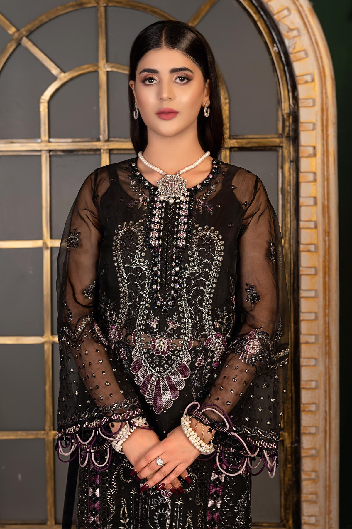 Janique | Luxury Collection 24 |  D-038 Raven black by Janique - Designer Dress - Type: Ladies Clothes - Available at Libayah - 100% Original