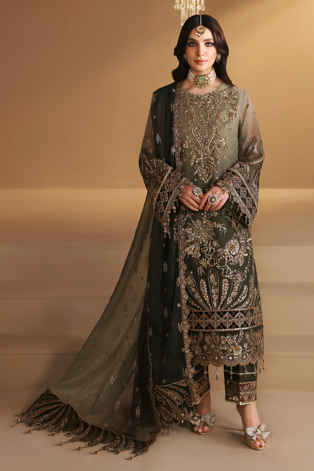 Alizeh | Reena Wedding Formals | AF-HM-4021-JIYA by Alizeh - Designer Dress - Type: Ladies Clothes - Available at Libayah - 100% Original
