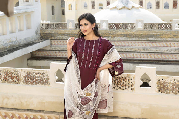 Nishat | Luxury Pret | KFE24-90 by Nishat - Designer Dress - Type: Ladies Clothes - Available at Libayah - 100% Original