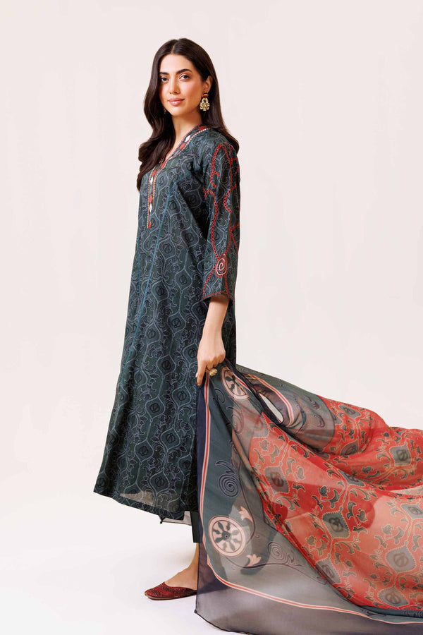 Nishat | Luxury Pret | KFS24-77 by Nishat - Designer Dress - Type: Ladies Clothes - Available at Libayah - 100% Original