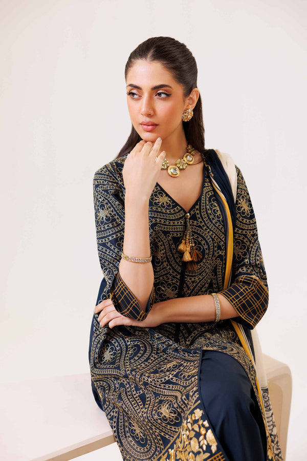 Nishat | Luxury Pret | KFS24-83 by Nishat - Designer Dress - Type: Ladies Clothes - Available at Libayah - 100% Original