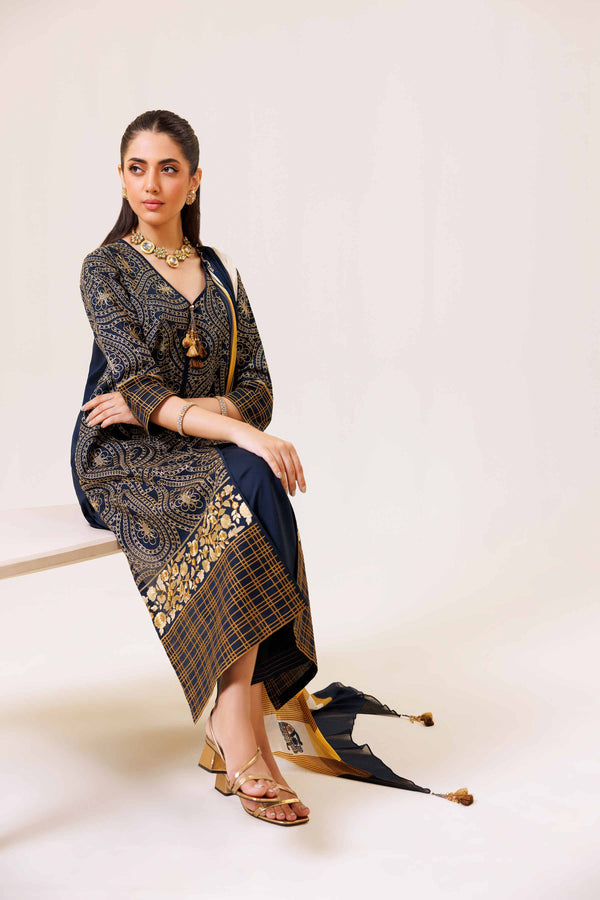 Nishat | Luxury Pret | KFS24-83 by Nishat - Designer Dress - Type: Ladies Clothes - Available at Libayah - 100% Original