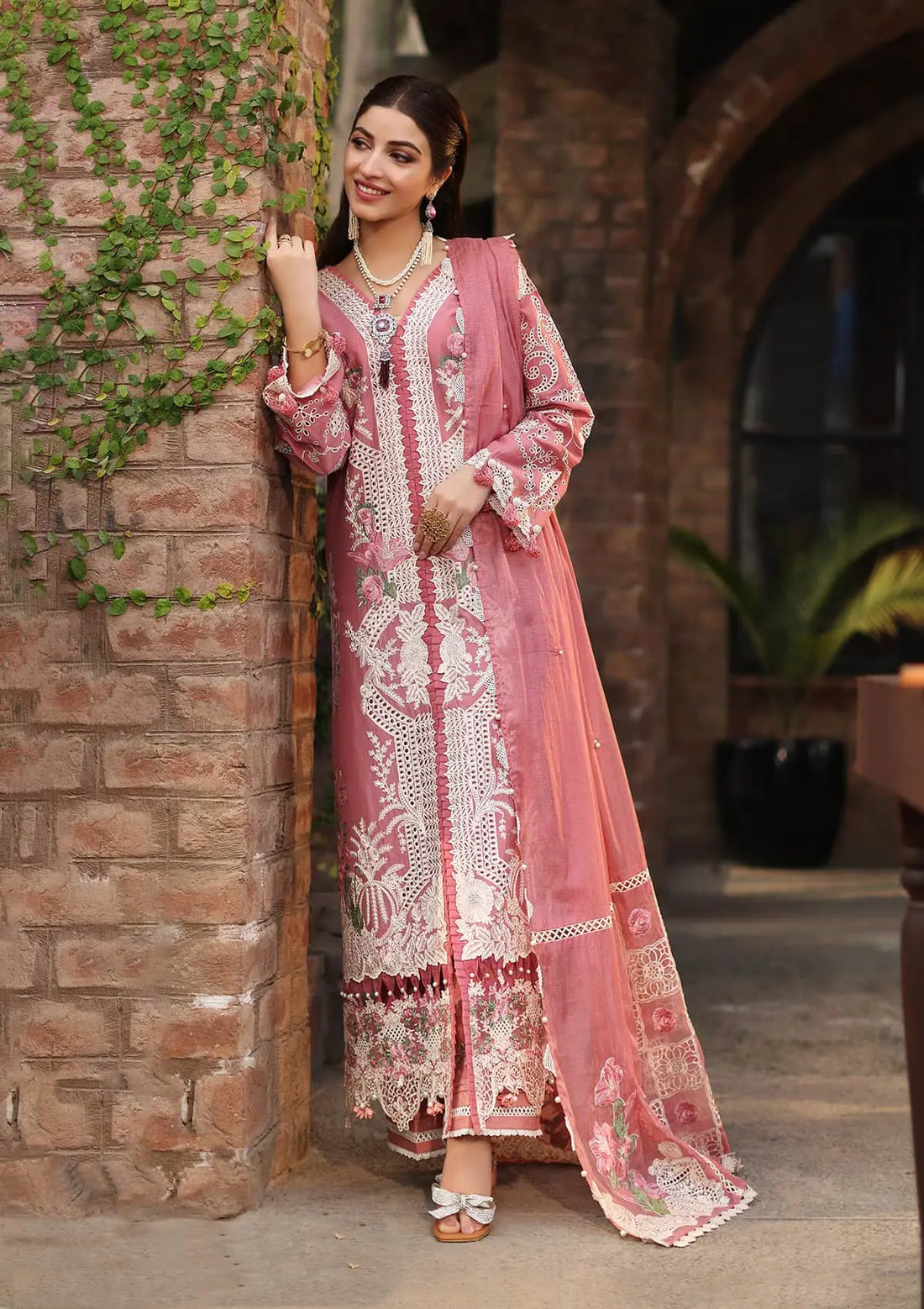 Kahf Premium | Festive Lawn 24 | KFL-13 ZEB by Kahf Premium - Designer Dress - Type: Ladies Clothes - Available at Libayah - 100% Original