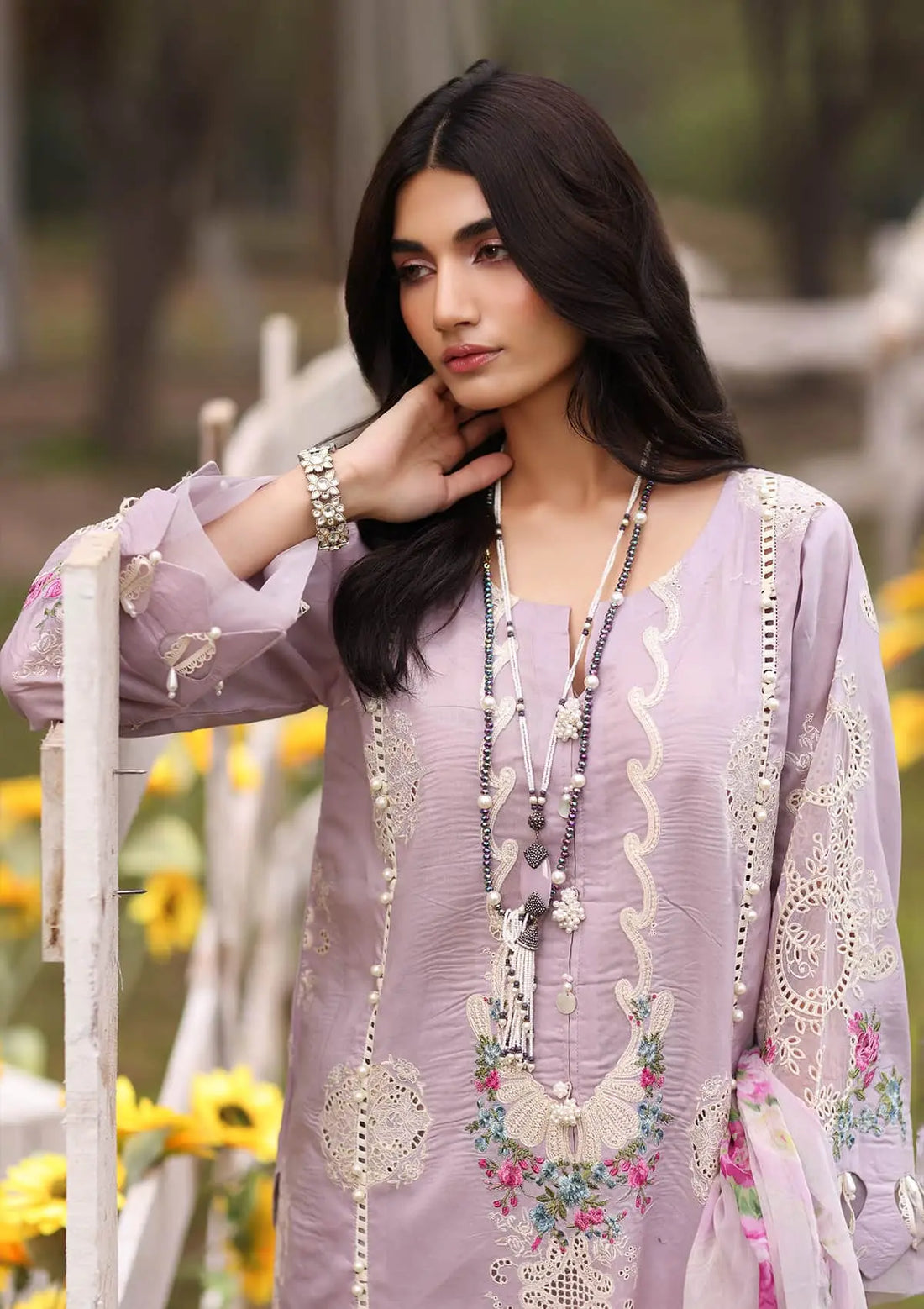 Kahf Premium | Festive Lawn 24 | KFL-08B ELAYA by Khaf Premium - Designer Dress - Type: Ladies Clothes - Available at Libayah - 100% Original