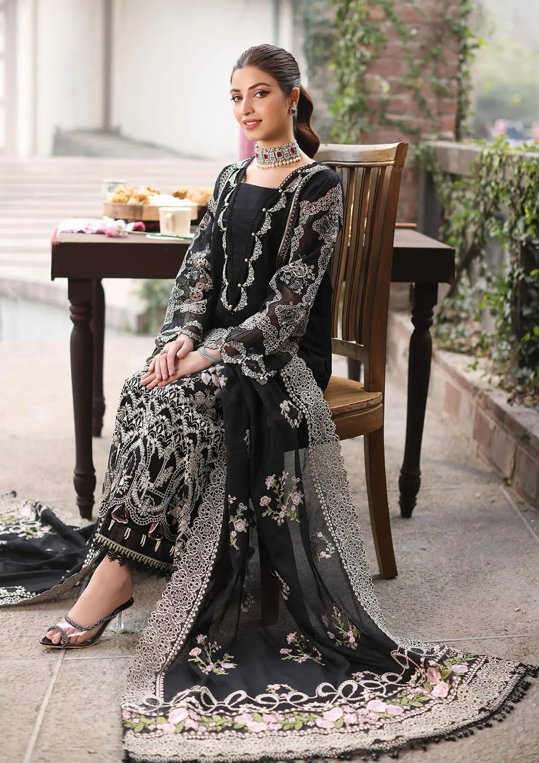 Kahf Premium | Festive Lawn 24 | KFL-06 NOOR by Kahf Premium - Designer Dress - Type: Ladies Clothes - Available at Libayah - 100% Original