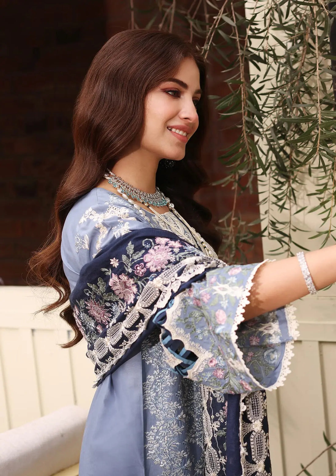 Kahf Premium | Festive Lawn 24 |KFL-04 KINZA by Kahf Premium - Designer Dress - Type: Ladies Clothes - Available at Libayah - 100% Original