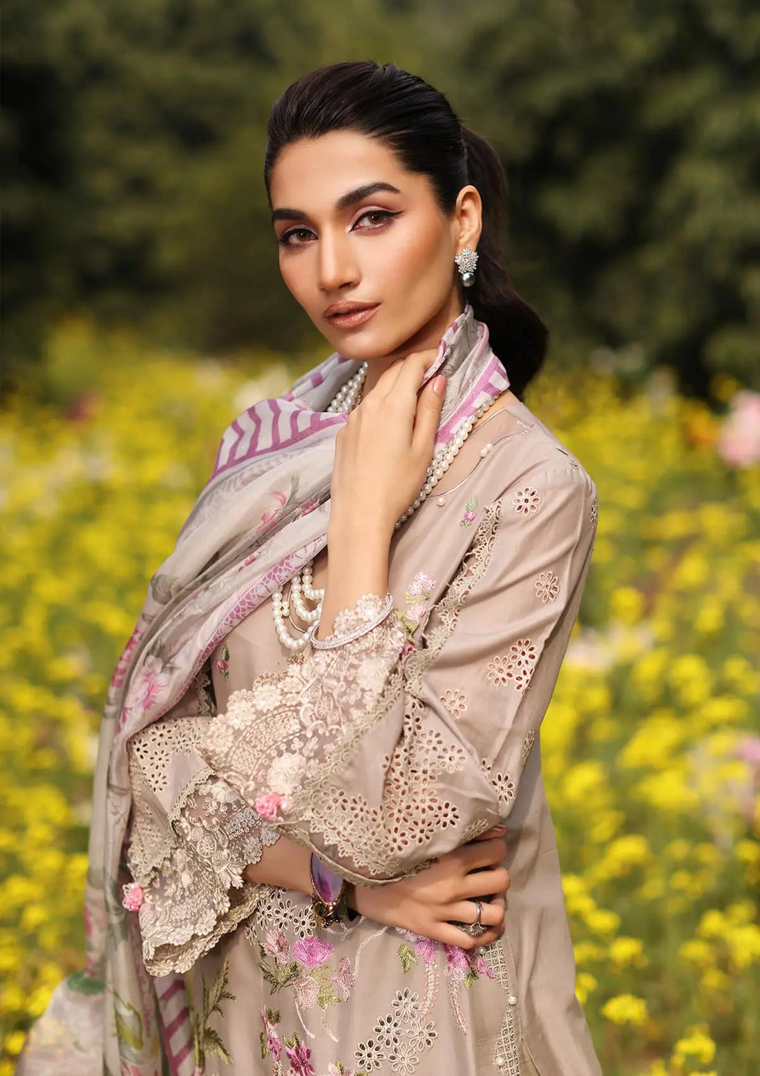 Kahf Premium | Festive Lawn 24 | KFL-12 HEER by Kahf Premium - Designer Dress - Type: Ladies Clothes - Available at Libayah - 100% Original