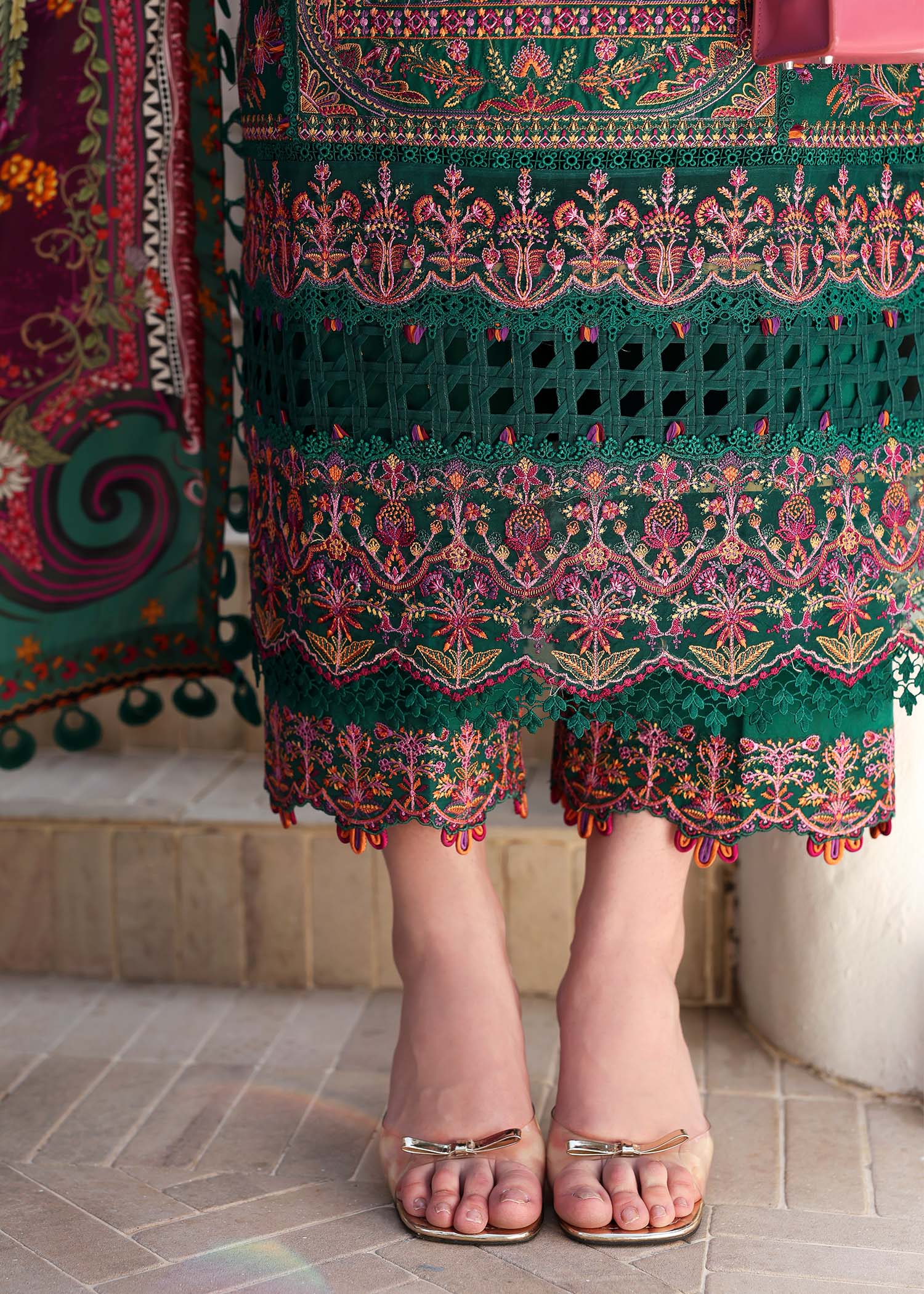 Kanwal Malik | Elysia Luxury Lawn 25 | Sierra by Kanwal Malik - Designer Dress - Type: Ladies Clothes - Available at Libayah - 100% Original